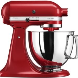 Robot planetarny KitchenAid Artisan 5KSM125EER 4,8 l, czerwony