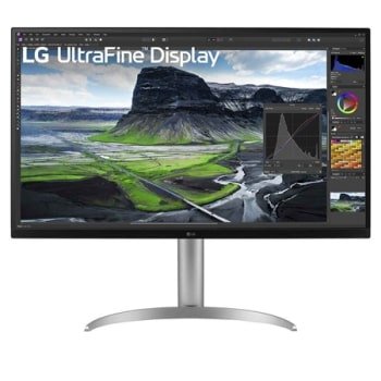 LG Monitor UHD 4K IPS Black o przekątnej ekranu 32” ze współczynnikiem kontrastu 2000:1 – 32UQ850V-W — szczegóły