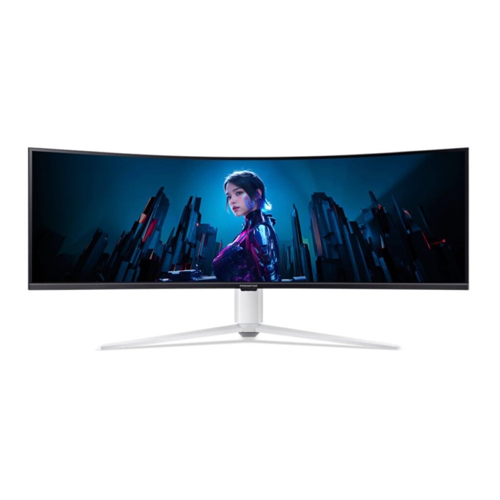 Predator Z MiniLED Monitor gamingowy zakrzywiony | Z57A | Biały – UM.NZ7EE.A01 — zdjęcie 1