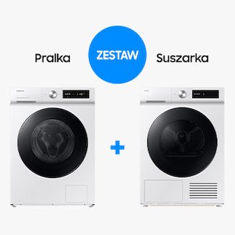 Samsung Zestaw Pralka Bespoke AI 11kg WW11DB7B34GWU4 + Suszarka Bespoke AI 9kg DV90DB7845GWU4 – F-WW11B73DV9GW — szczegóły