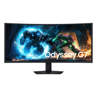 Samsung Zakrzywiony Monitor Gamingowy Odyssey G7 40" 180Hz WUHD G75 – LS40FG750EUXEN — szczegóły