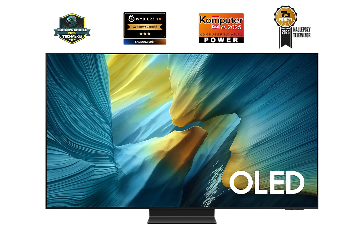 Samsung 83" OLED S95F 4K Vision AI Smart TV (2025) – QE83S95FAEXXH – zdjęcie 3