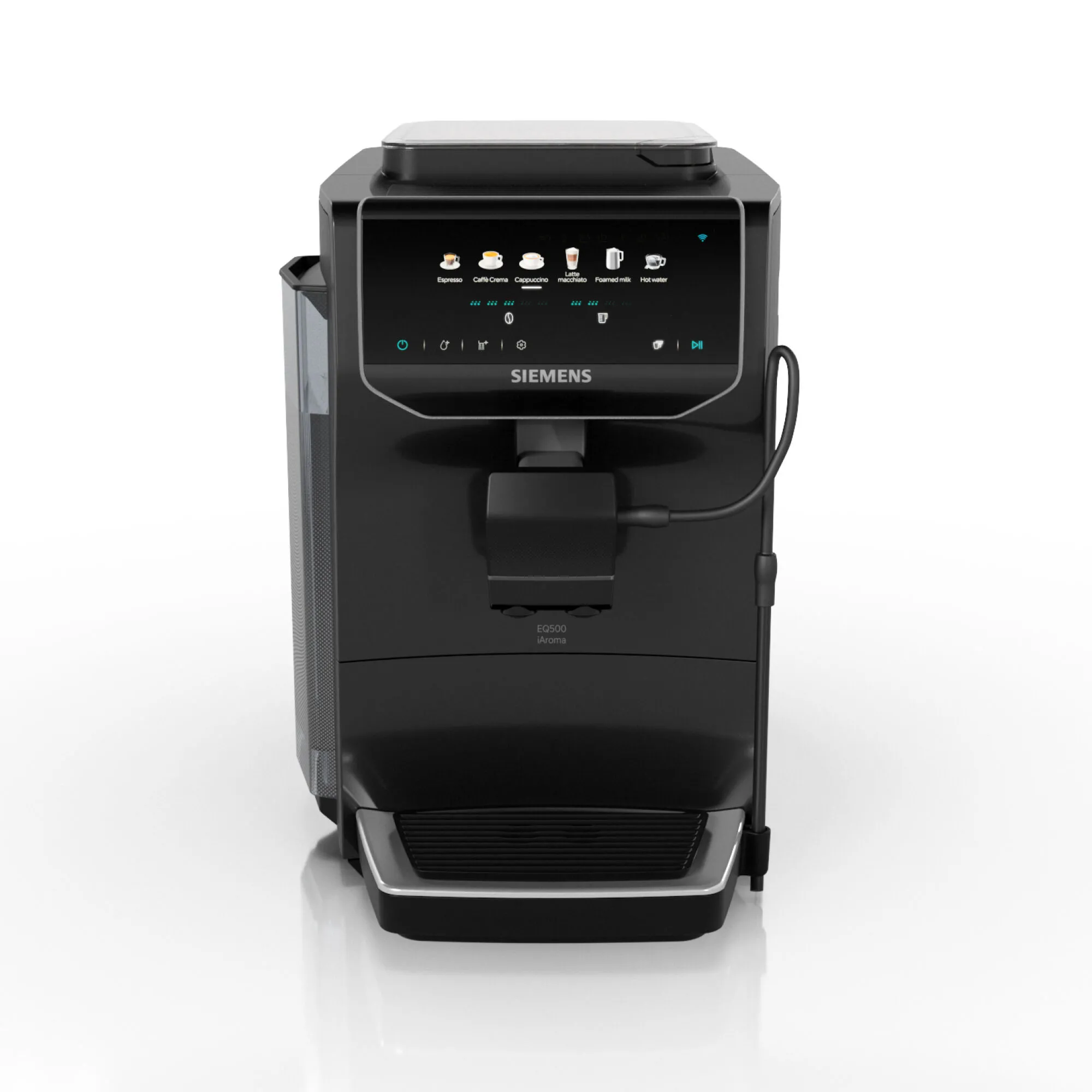 Ekspres automatyczny Siemens EQ500 iAroma Piano Black TP551E19 – z młynkiem - obrazek 3