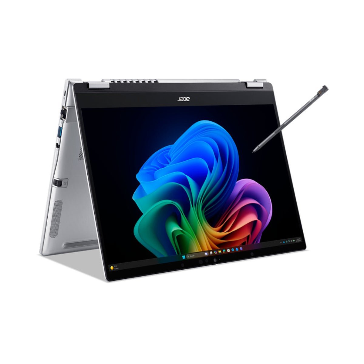 Acer TravelMate P4 Spin 14 AI Konwertowalny laptop | TMP414RN-56-TCO | Srebrny – NX.BVREH.002 – ujęcie 1